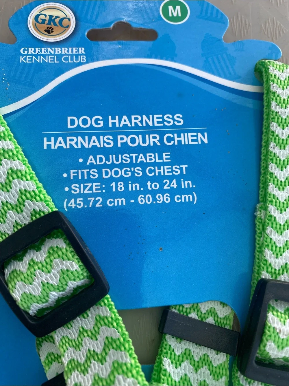 GKC Greenbrier Kennel Club Dog Harness Medium New